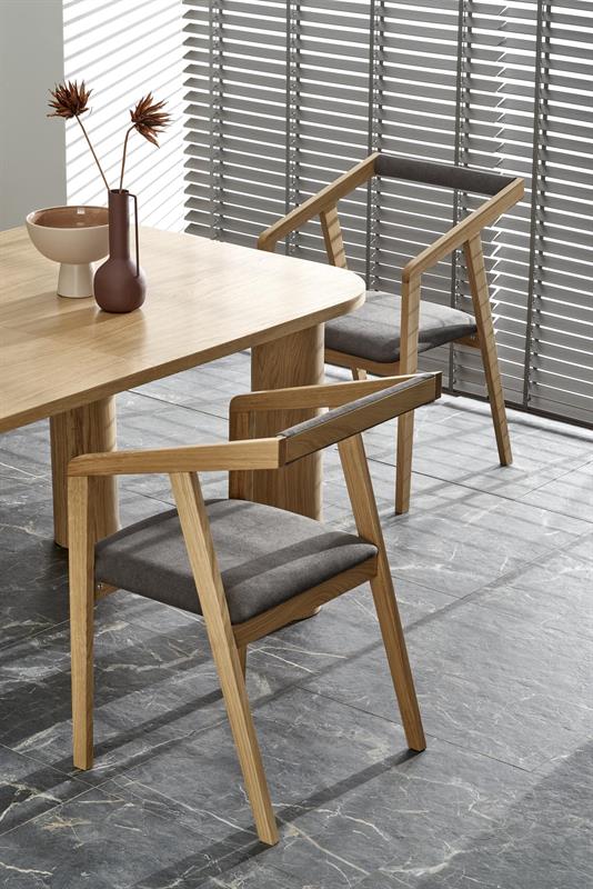 ELEFANTE OBDĹŽNIK rozkladací stôl 160-240/100 dub prírodný