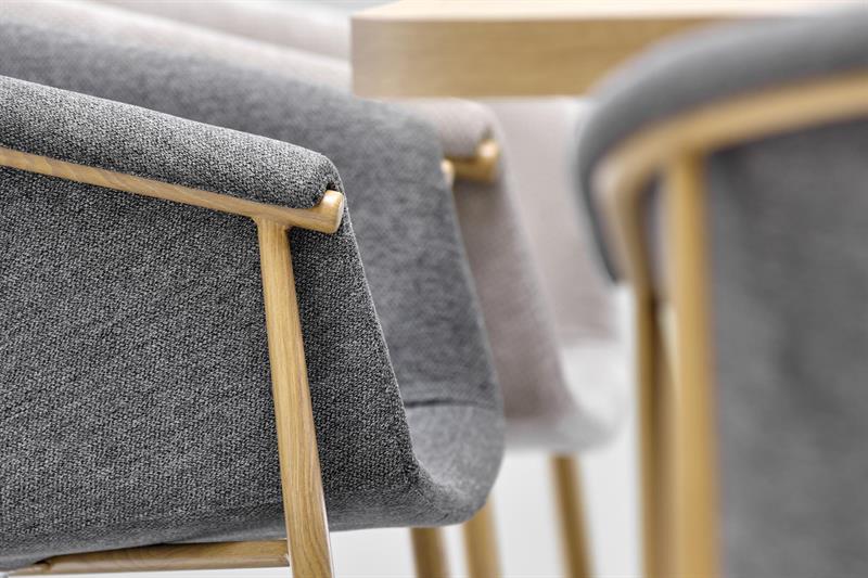 PERONI jedálenský rozkladací stôl  100(250)x100x75cm - dub zlatý / biela