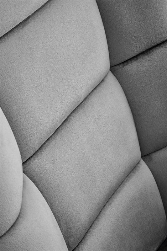 BAZALTO hojdacie kreslo šedé