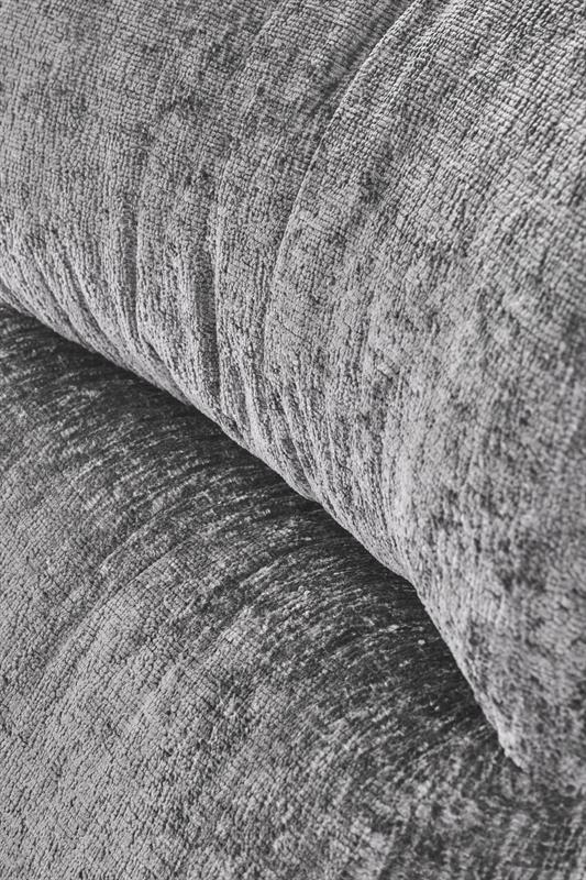 CASTRO kreslo hojdacie, látka/oceľ/drevo, sivá