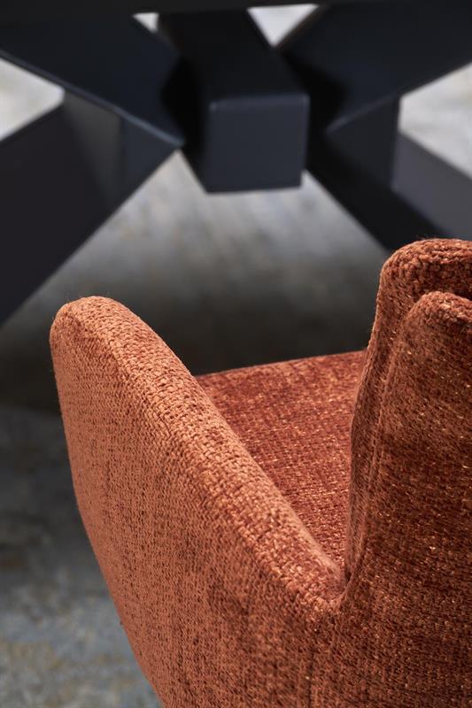 LUCIANO jedálenský stôl 180-230/90/76/117cm,keramika/sklo/oceľ,modrá/čiern