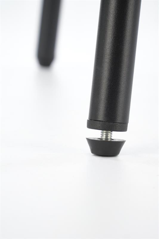 HOKER H121 barová stolička,látka velvet MAVEL#38 béžová/čierna