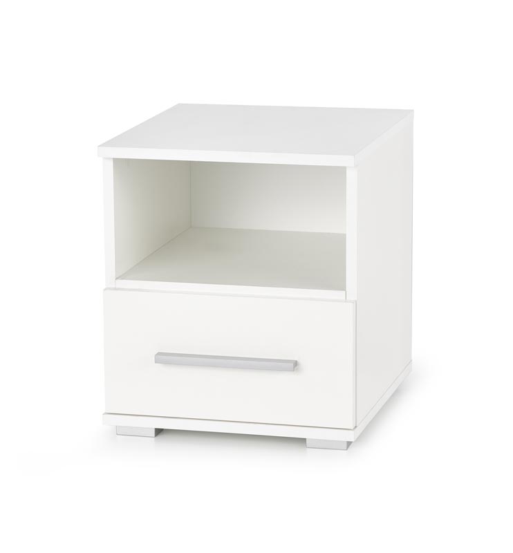 LIMA SN-1 nočný stolík, biely