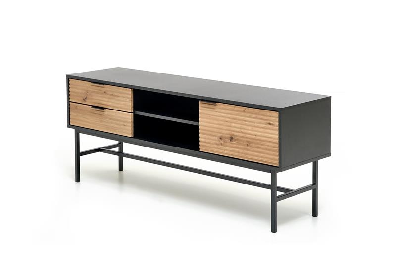 MURANO RTV-1 stolík RTV dub artisan/čierny