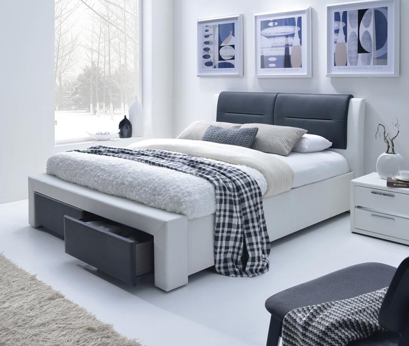 CASSANDRA S 160 posteľ so zásuvkami