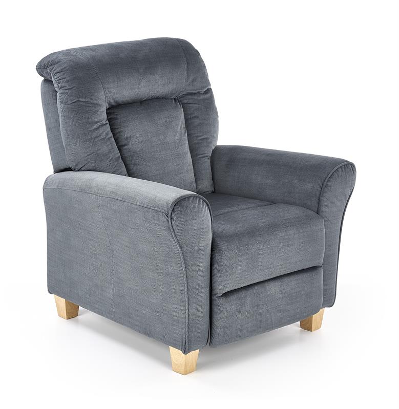 BARD relaxačné kreslo šedá