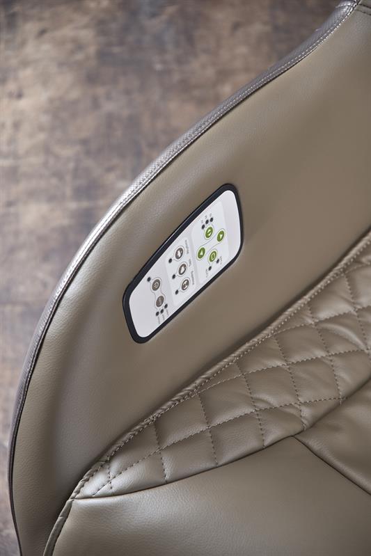DOPIO relaxačné kreslo s masážnou funkciou béžová