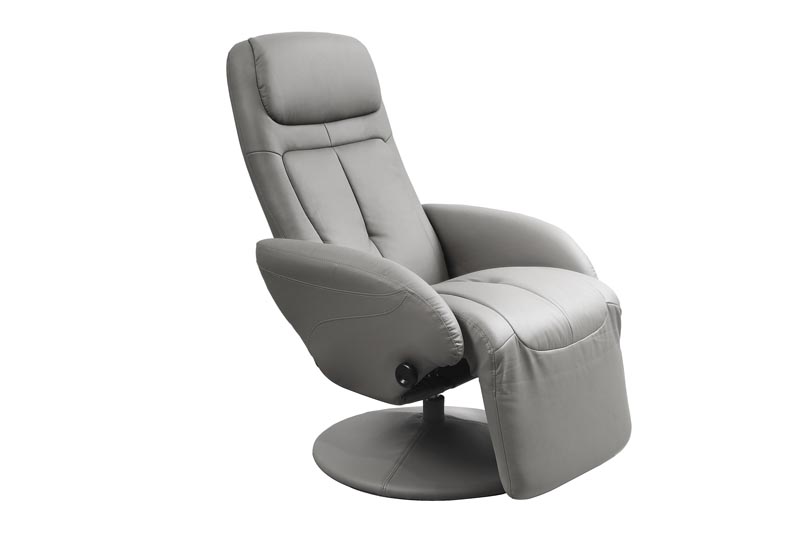 OPTIMA relaxačné kreslo, šedá