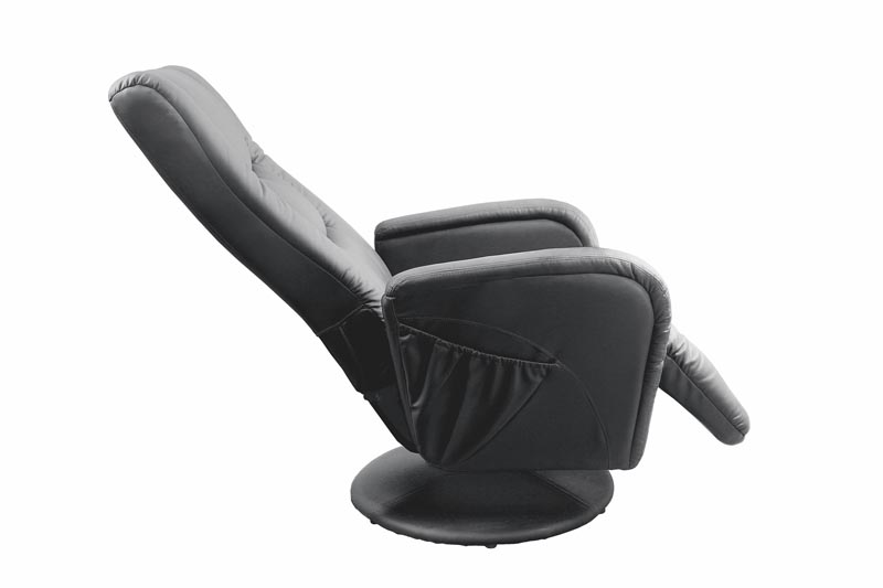 PULSAR relaxačné kreslo, čierna