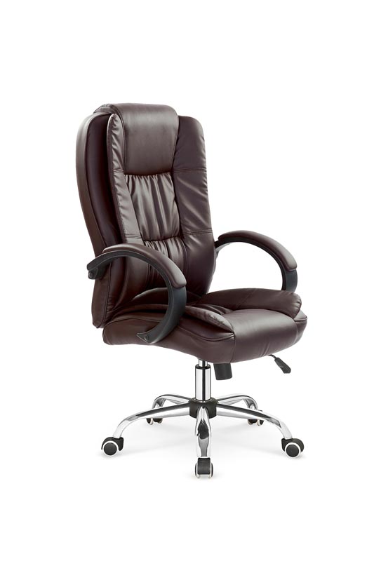 RELAX kancelárska stolička tmavo hnedá