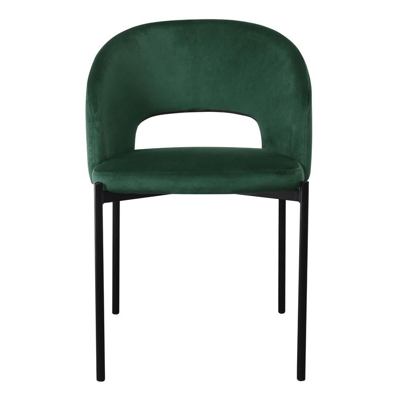 K455 stolička tmavo zelená