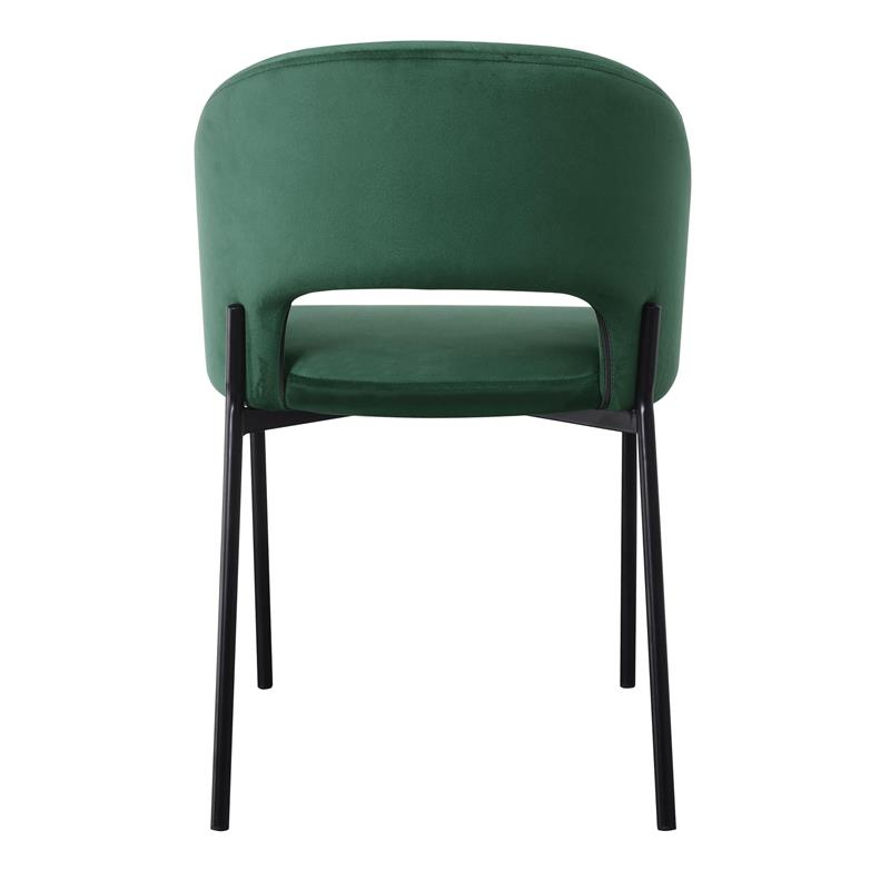 K455 stolička tmavo zelená