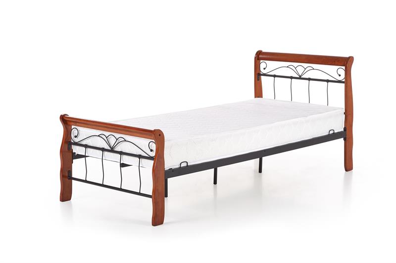 VERONICA postel 90 cm čerešňa ant./čierna