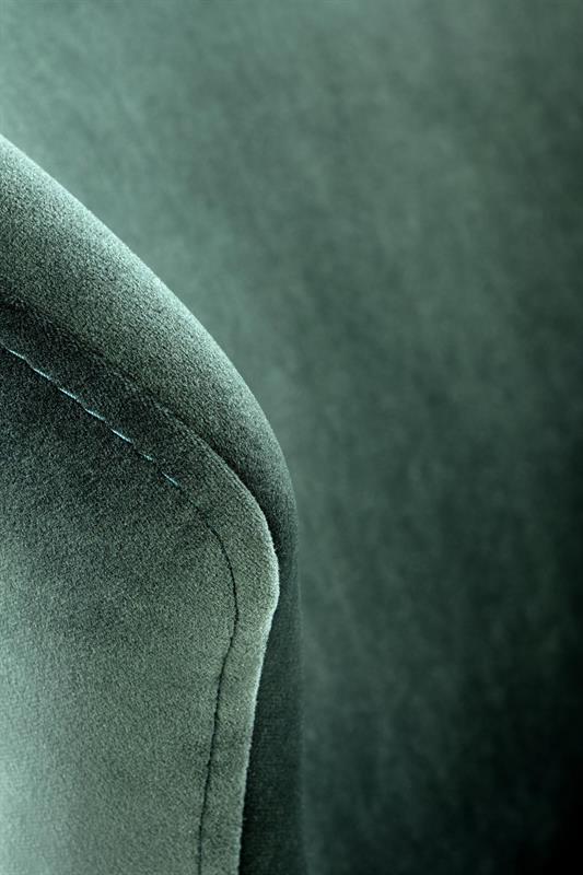 K458 stolička tmavo zelená