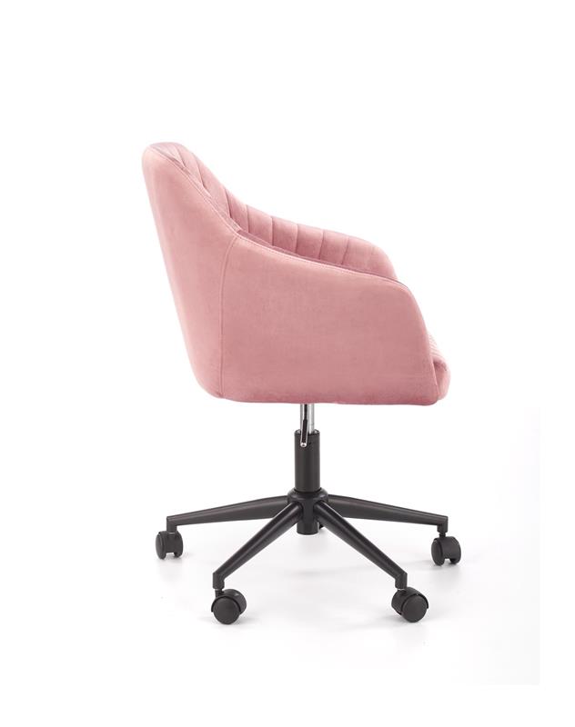 FRESCO detská stolička ružová velvet