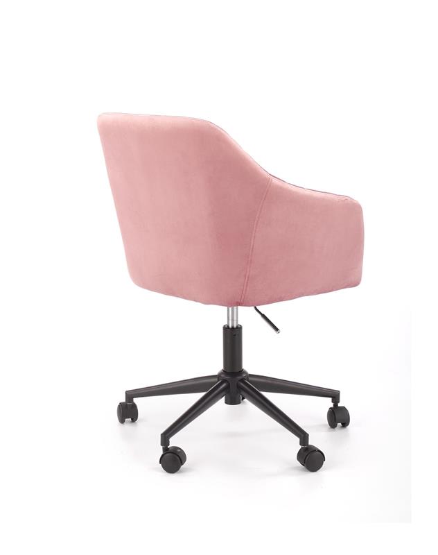 FRESCO detská stolička ružová velvet