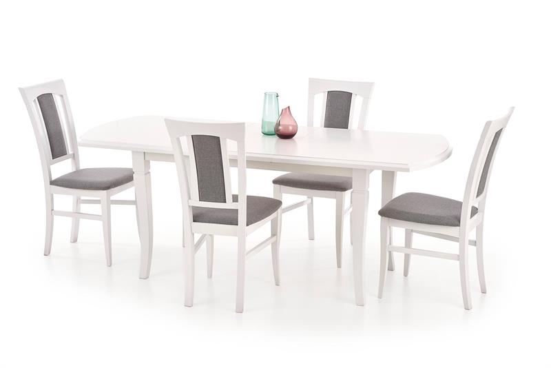 FRYDERYK 160/240 cm rozkladací stôl biela