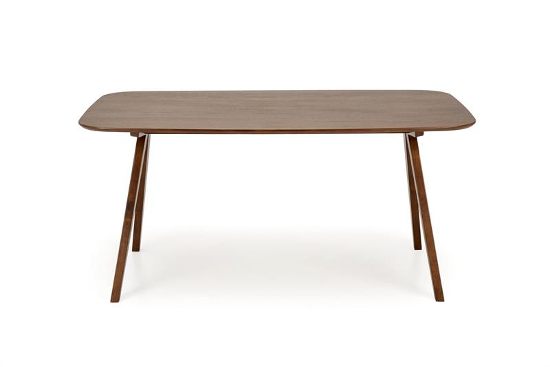 MIGUEL jedálenský stôl 160/90/75/131cm, MDF/dýha, orech/orech