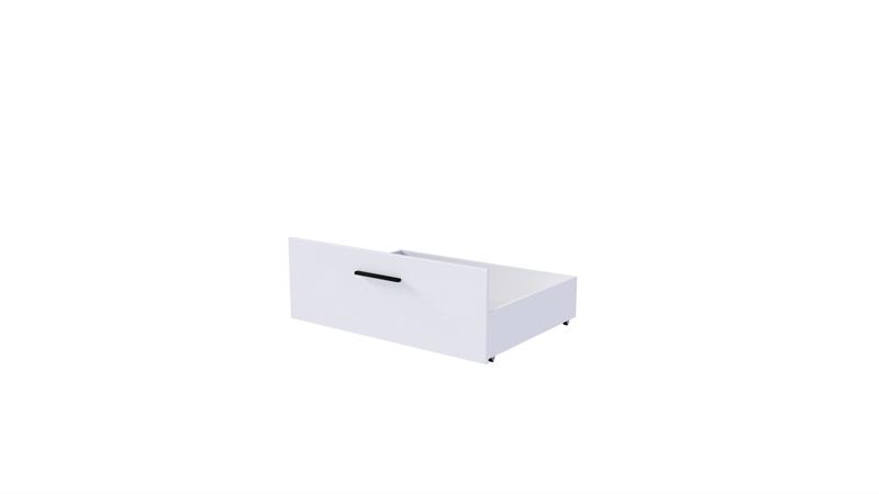 VERSO S1 zásuvka modul.postele, 102/74/3cm, lamino doska, biela