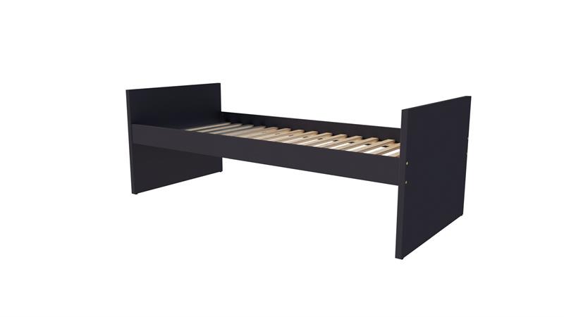 VERSO modul.postele s rámom 213/95/77cm, lamino doska, antracit