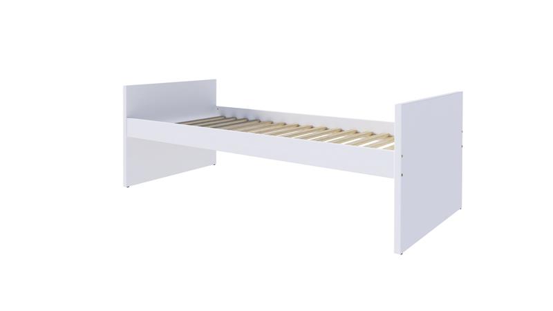 VERSO modul.postele s rámom 213/95/77cm, lamino doska, biela