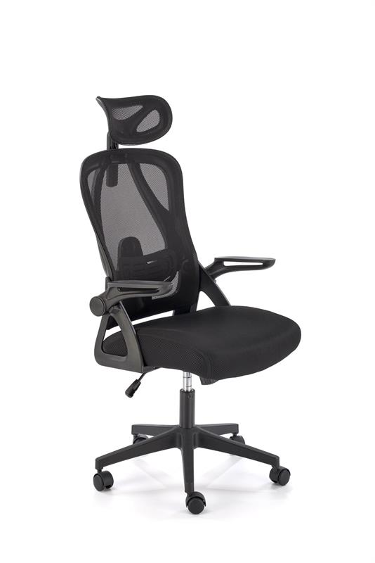 NEGRO kancelárske kreslo otočné s mechan.TILT, sieťovnina, čierne