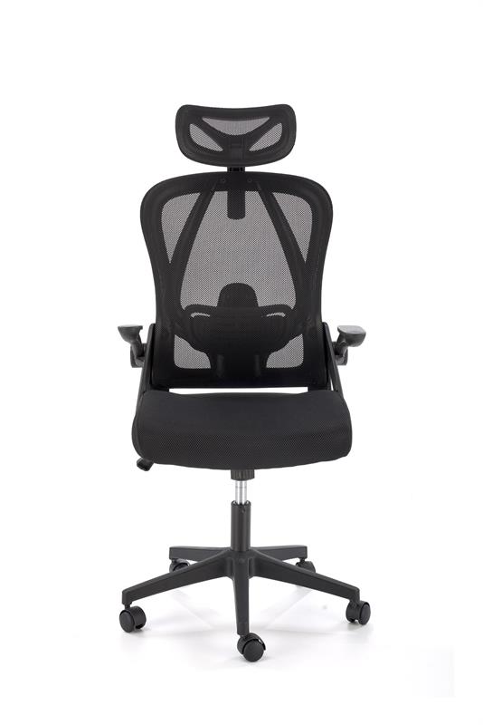 NEGRO kancelárske kreslo otočné s mechan.TILT, sieťovnina, čierne