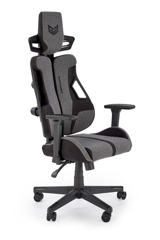 NITRO 2 kancelárske kreslo otočné s mechan.MULTIBLOCK,tkanina sivé/čierne