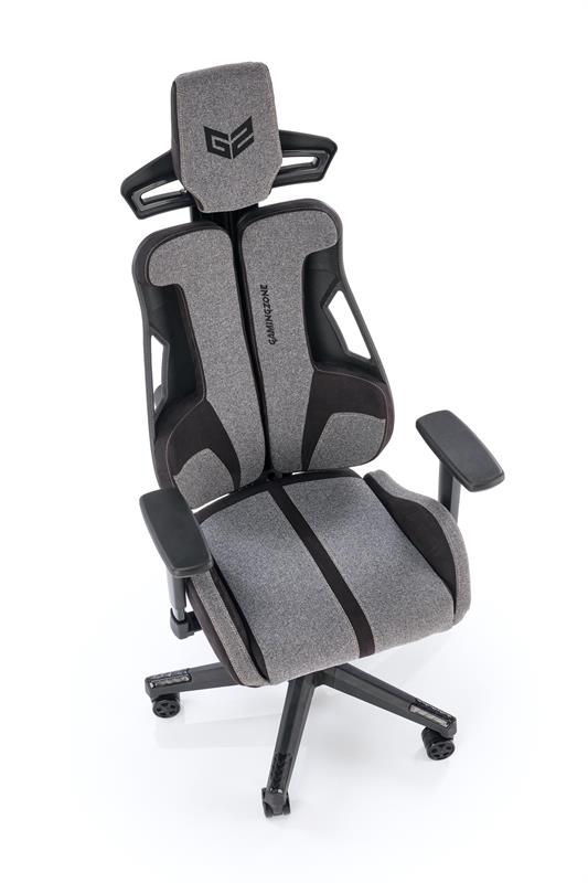 NITRO 2 kancelárske kreslo otočné s mechan.MULTIBLOCK,tkanina sivé/čierne
