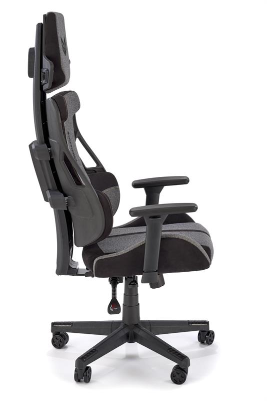 NITRO 2 kancelárske kreslo otočné s mechan.MULTIBLOCK,tkanina sivé/čierne