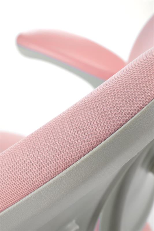 PANCO kancelárske kreslo otočné s mechanizmom, tkanina, ružová