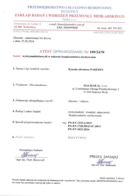 PAREDES kancelárske kreslo otočné s mechan.MULTIBLOCK,sieťka čierne