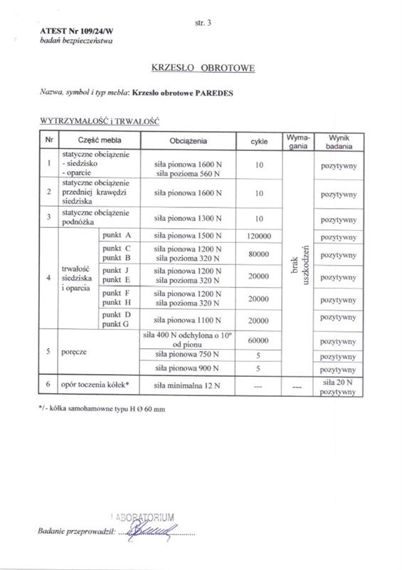 PAREDES kancelárske kreslo otočné s mechan.MULTIBLOCK,sieťka čierne