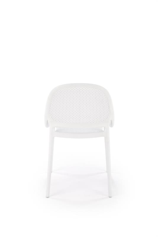 K532 stolička, PVC, biela