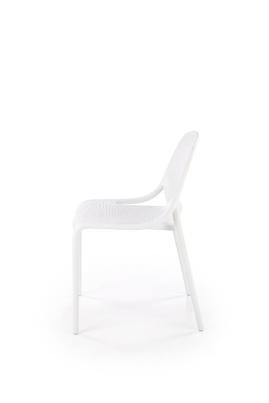 K532 stolička, PVC, biela