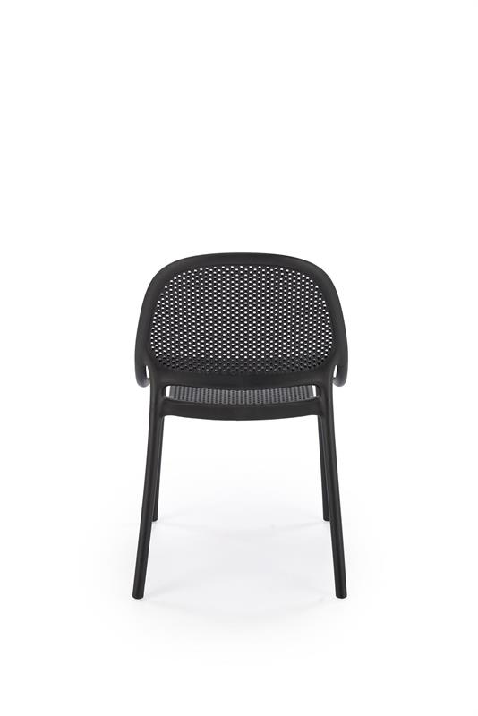 K532 stolička, PVC, čierna