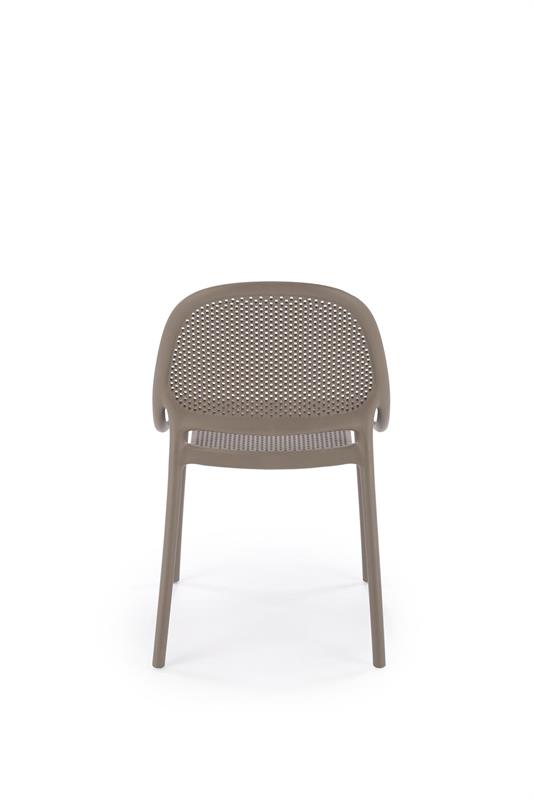 K532 stolička, PVC, khaki