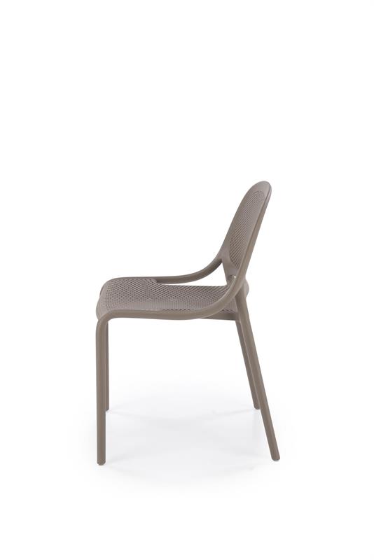 K532 stolička, PVC, khaki