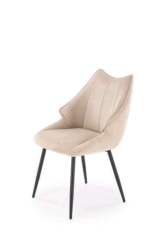 K543 jedálenská stolička, látka VARDO#28 béžová