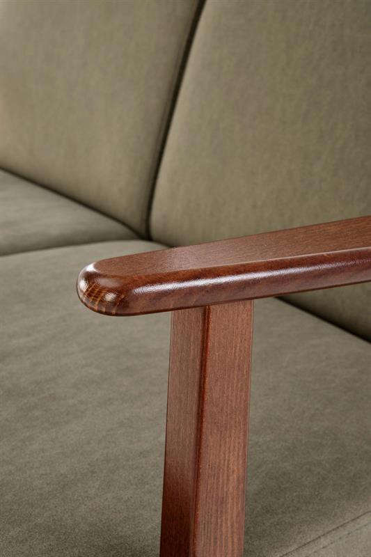 MILANO 2S pohovka, olivová (látka Castel 39)