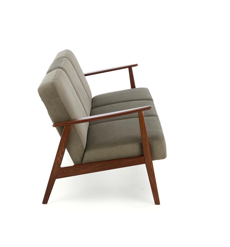 MILANO 3S pohovka, olivová (látka Castel 39)