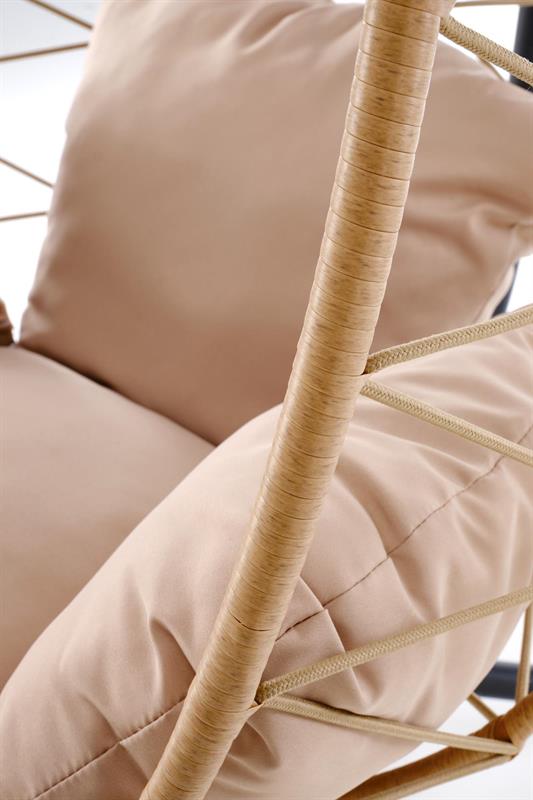 SNAKE záhradné kreslo, prírodné/béžové