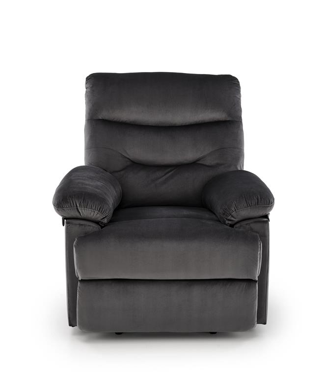 DRAGER relaxačné kreslo, čierne