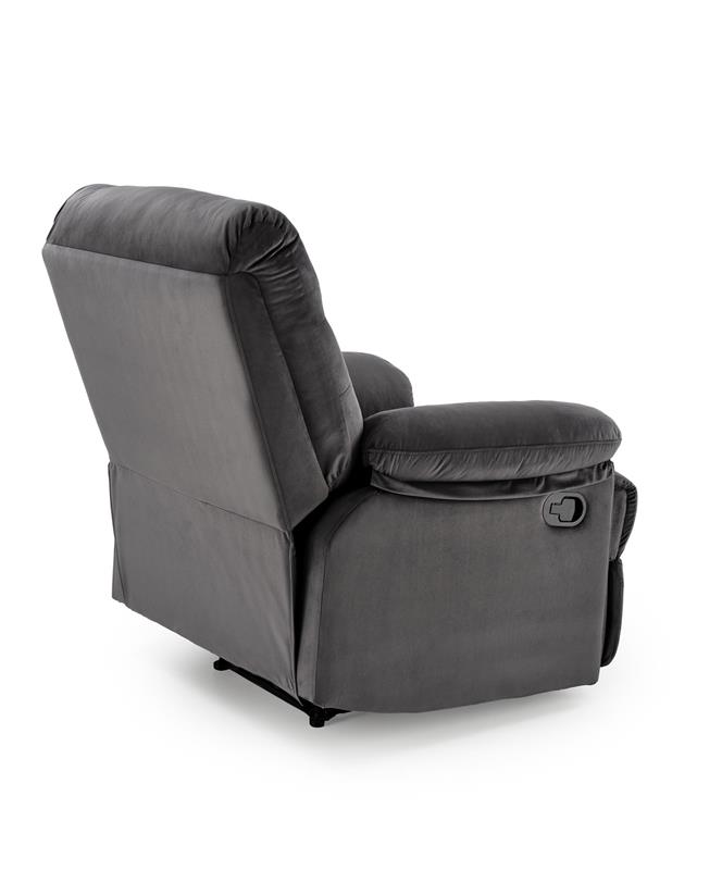 DRAGER relaxačné kreslo, čierne