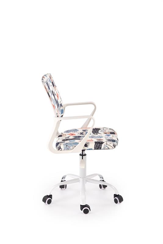 Detská otáčacia stolička ORIS – sivé / čierne