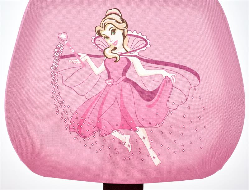 BINGO detská stolička otočná, ružová