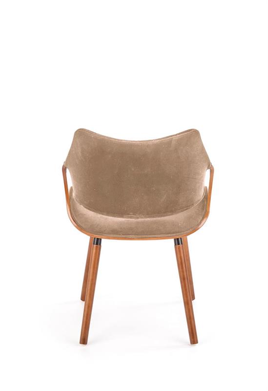 K396 jedálenská stolička, orech/béžová