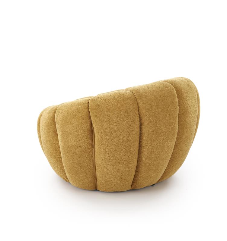 GASPAR 2 relaxačné kreslo, horčicové