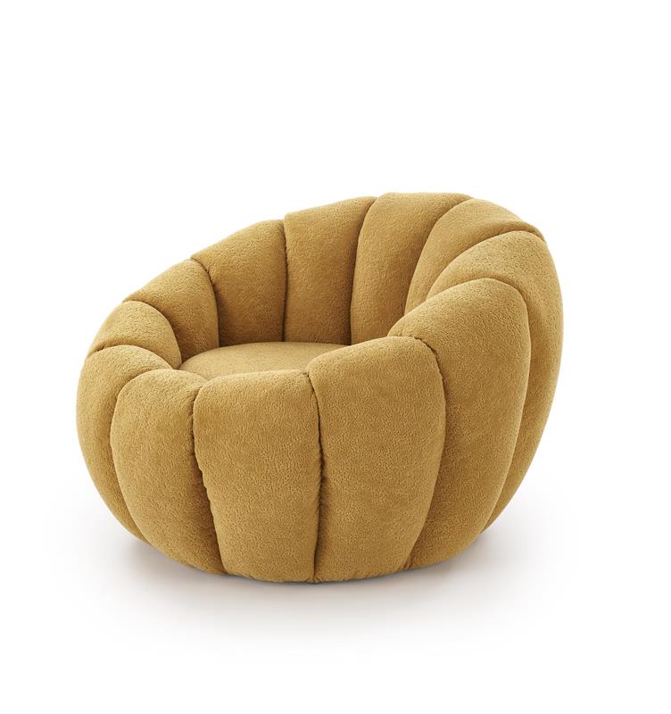 GASPAR 2 relaxačné kreslo, horčicové