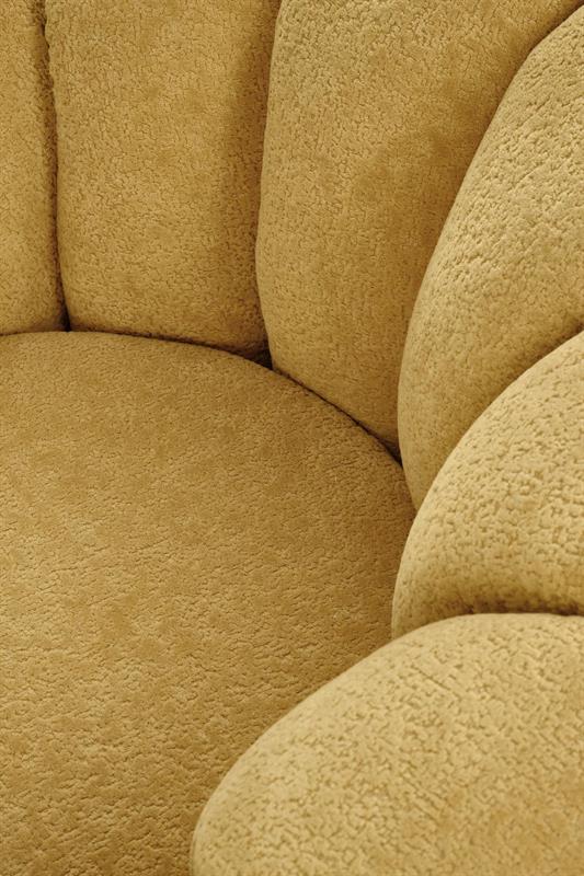 GASPAR 2 relaxačné kreslo, horčicové